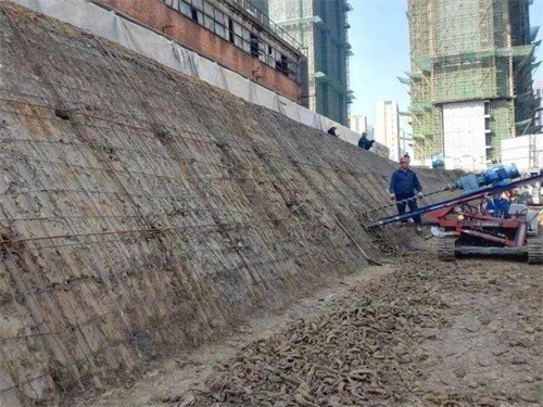 文登建筑边坡支护
